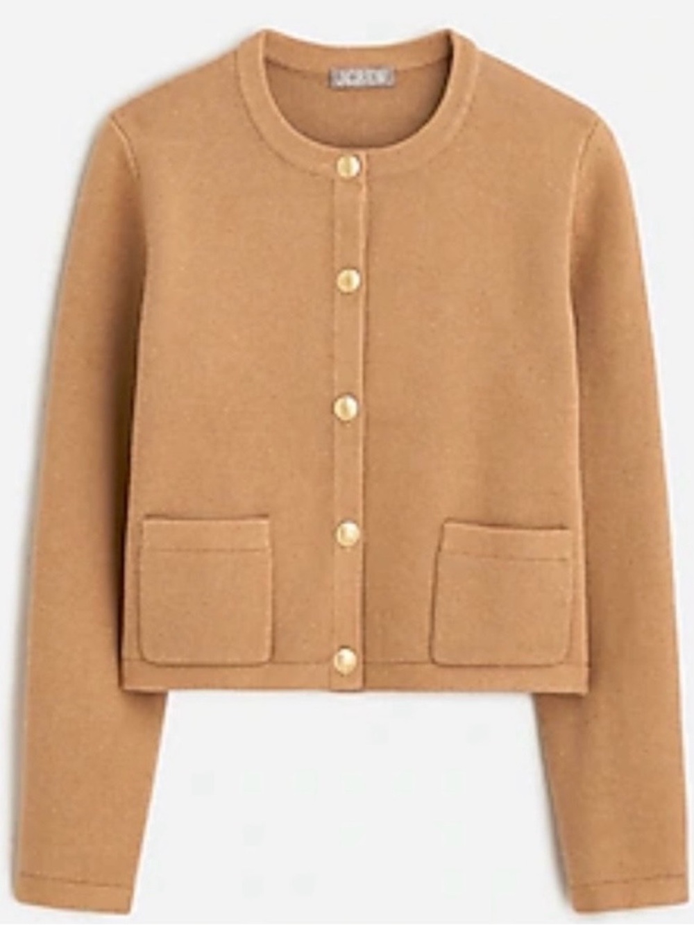 J.Crew Emilie patch-pocket sweater lady jacket